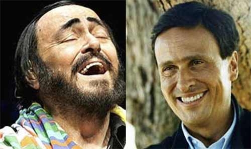 Pavarotti e Sabani, due volti dell’Italia