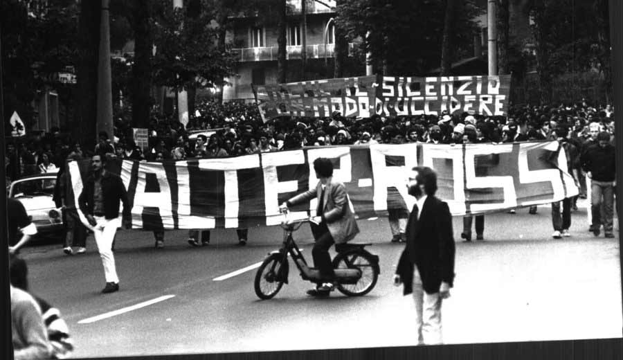 Walter Rossi: avere vent’anni nel tempo dell’orrore