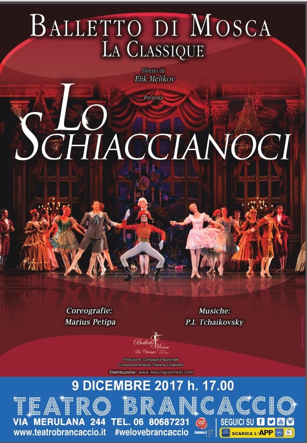 Teatro Brancaccio. Il Balletto di Mosca “La Classique” ne “Lo schiaccianoci”.