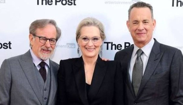 “The post”, lo presentano in Italia tre mostri sacri del cinema