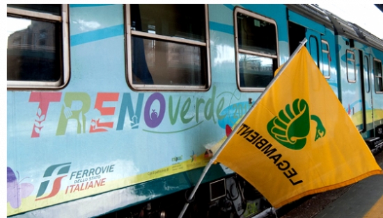 Trenitalia e Legambiente per un  futuro 100% rinnovabile