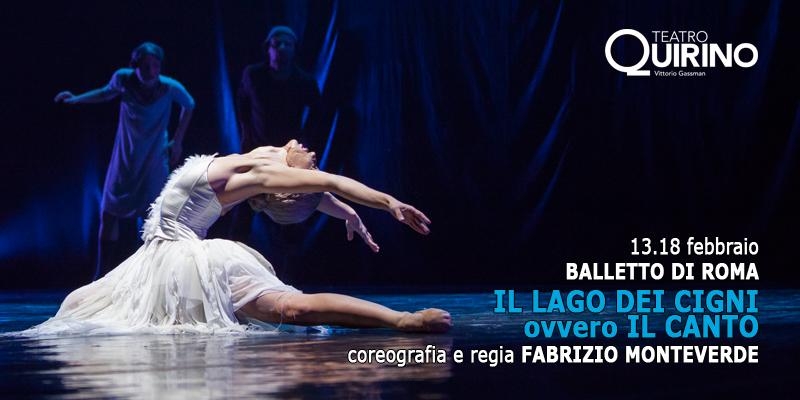 Teatro Quirino. “Il lago dei cigni ovvero Il canto” dal 13 al 18 febbraio