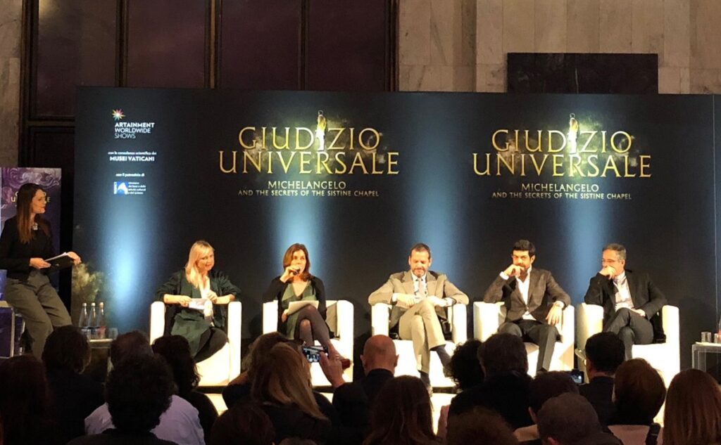Giudizio Universale: un viaggio spettacolare tra musiche inedite, danza e recitazione a 270°. Video
