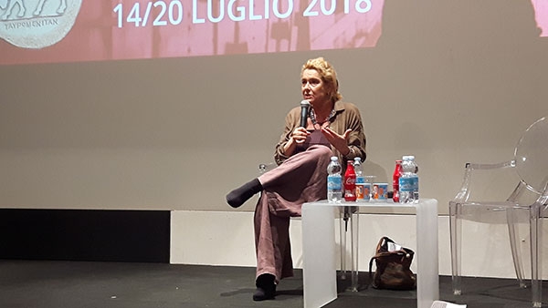Taormina film fest. Monica Guerritore, l’arte come forza evolutiva dell’uomo