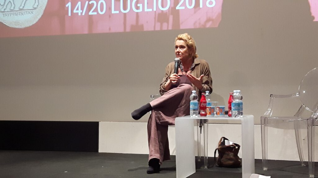 Taormina film fest. Monica Guerritore, l’arte come forza evolutiva dell’uomo