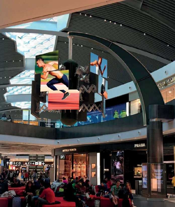 Clear Channel  e Aeroporti di Roma presentano “Le Chandelier”