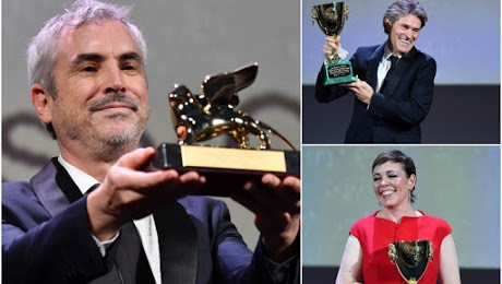 Venezia 75. Il leone d’oro e gli altri premiati del 2018