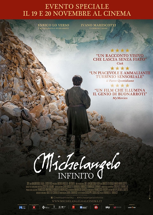 Il successo di  “Michelangelo Infinito” lo riporta in sala il 19 e 20 novembre