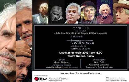 Teatro Quirino. Il teatro di Tato Russo nelle fotografie di Tommaso La Pera
