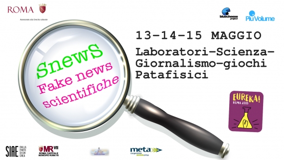 Giornalismo scientifico. SnewS o fake news scientifiche 13 – 14 -15 maggio