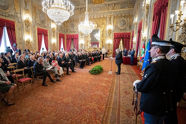 Musica. Sergio Mattarella premia Pappano e Morricone