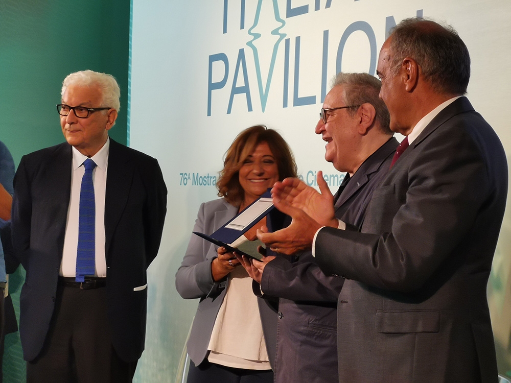 Venezia 76.  A Vincenzo Mollica il premio Pietro Bianchi del SNGCI