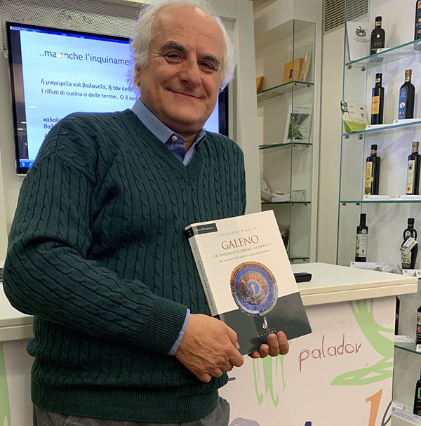 Il libro di Giuseppe Nocca Galeno “Le proprietà degli alimenti”. Dal testo greco alla moderna dieta mediterranea