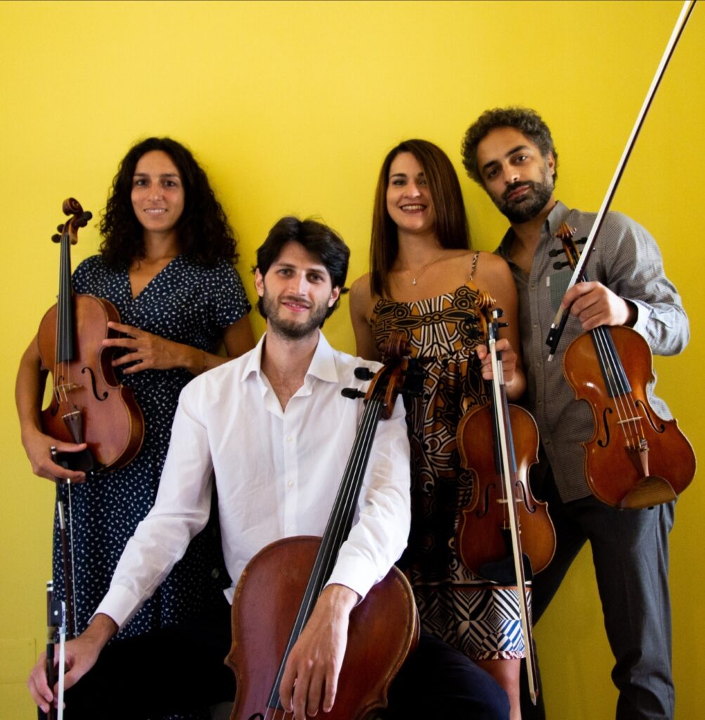 Quirino in Galleria Sciarra. 10 ottobre. Quartetto d’Archi Sincronie, con musiche di Beethoven e Maderna