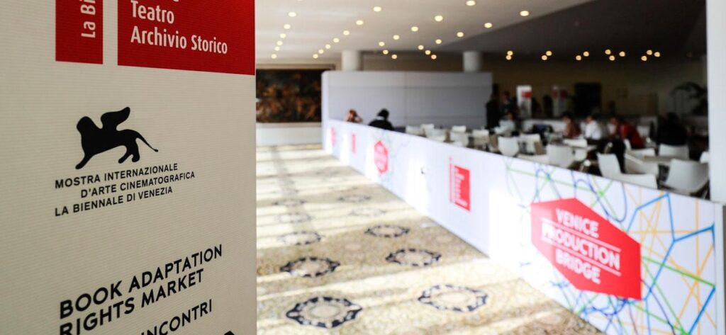 Venezia 78. Venice Production Bridge , sesta edizione del Book Adaptation Rights Market