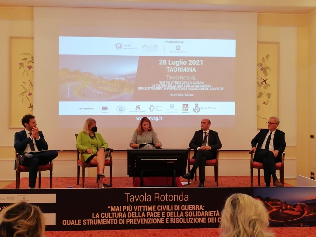 “Mai più vittime civili di guerra”: un convegno e un concerto a Taormina