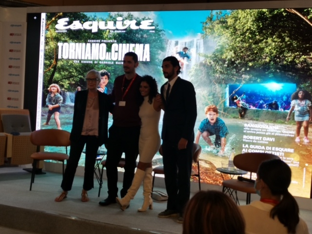 Venezia 78. Gabriele Mainetti per “Hearst Movie Confidence – Del cinema ti puoi fidare”