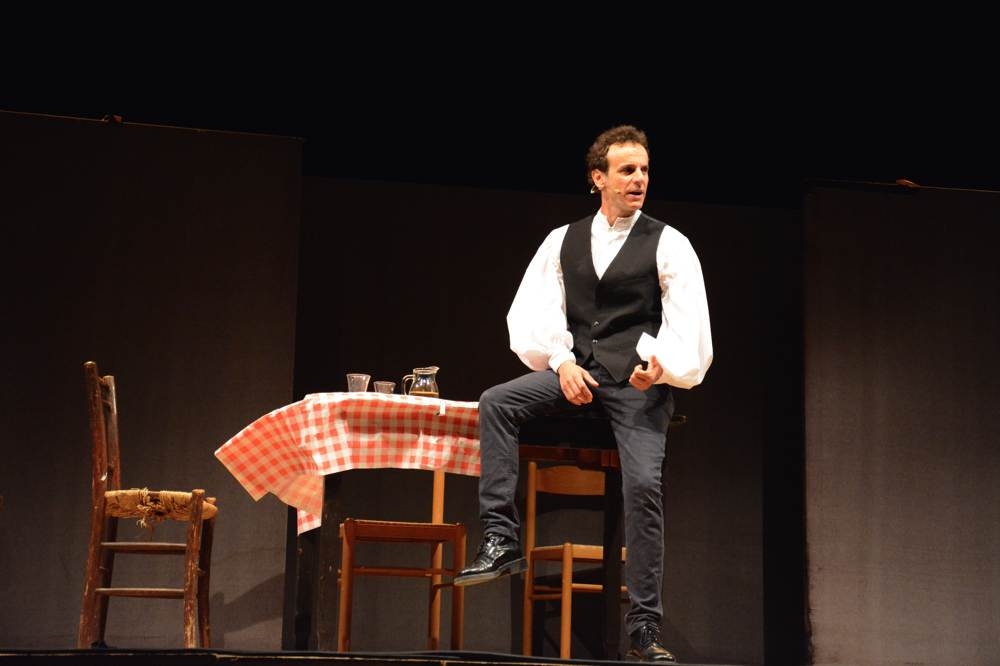 Teatro Vittoria. Ariele Vincenti in “La tovaglia di Trilussa” 12- 24 ottobre