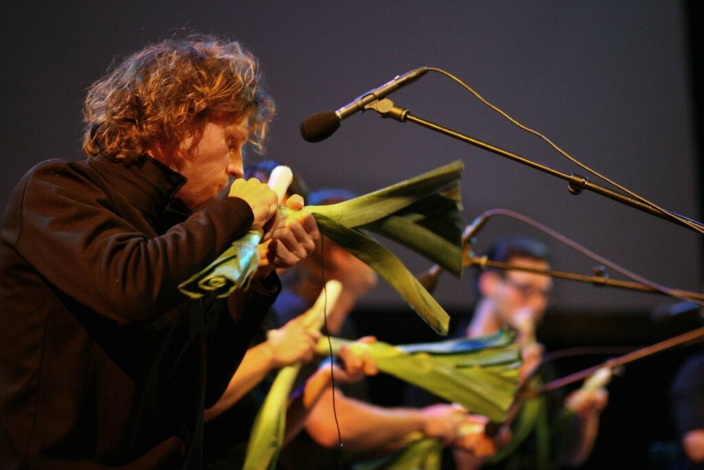 Musica. “The vegetable orchestra” che trasforma le verdure in strumenti musicali
