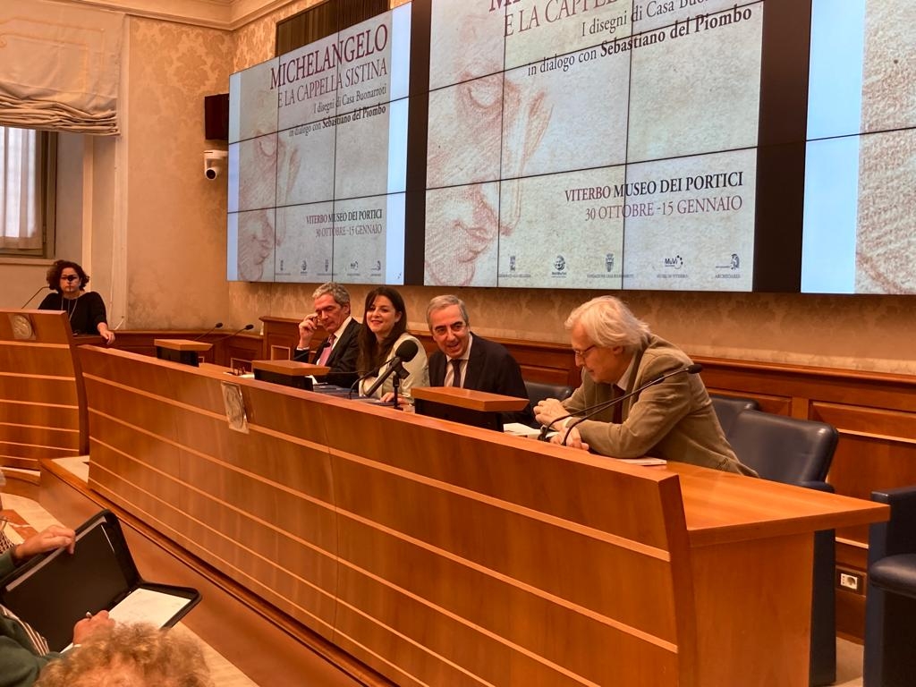 Mostre. A Viterbo “Michelangelo e la Cappella Sistina. I disegni della fondazione Casa Buonarroti in dialogo con Sebastiano del Piombo”