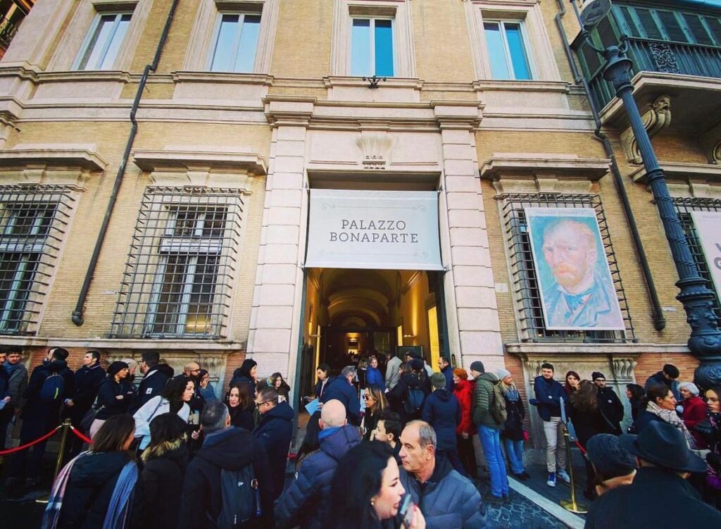 Palazzo Bonaparte. 580.000 visitatori per Van Gogh