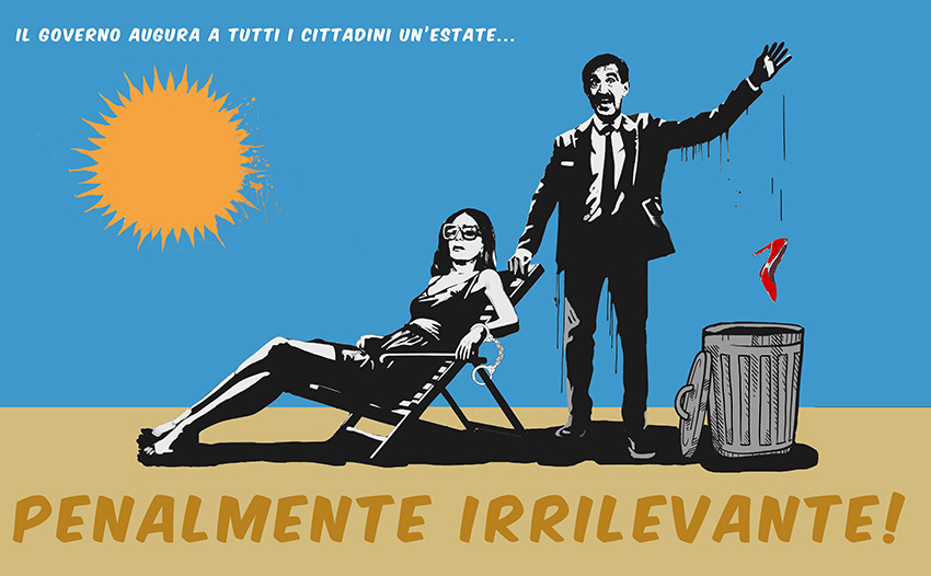 Laika. Auguri per un’estate “penalmente irrilevante” da La Russa e Santanché 