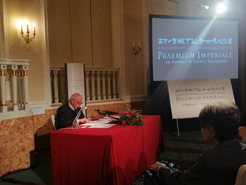 I cinque vincitori del Praemium Imperiale