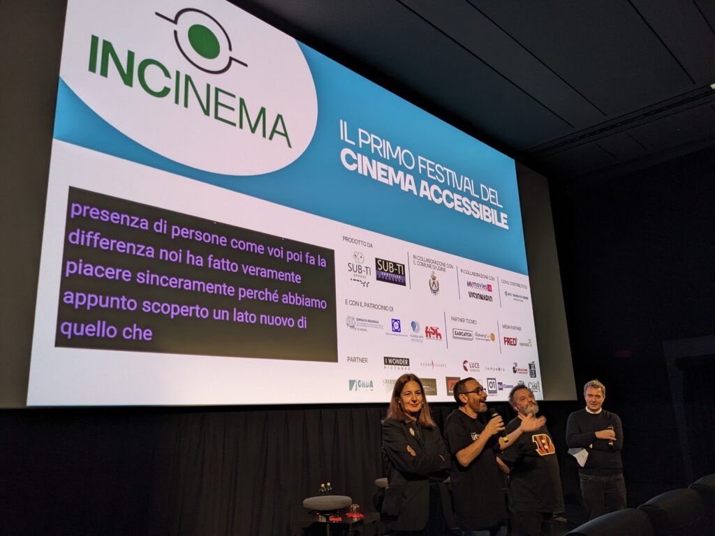 INCinema – Festival del cinema inclusivo, primo in Italia accessibile ai disabili sensoriali
