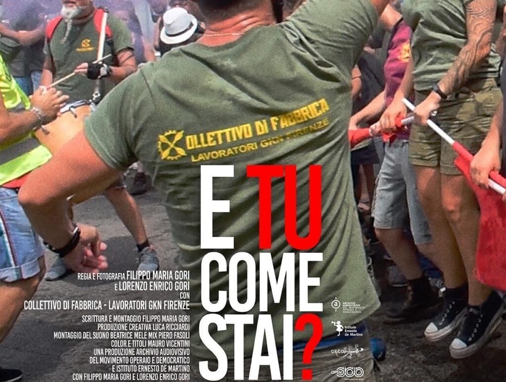 AAMOD. Cinema Aquila: “E tu come stai?”, la lotta dei lavoratori GKN