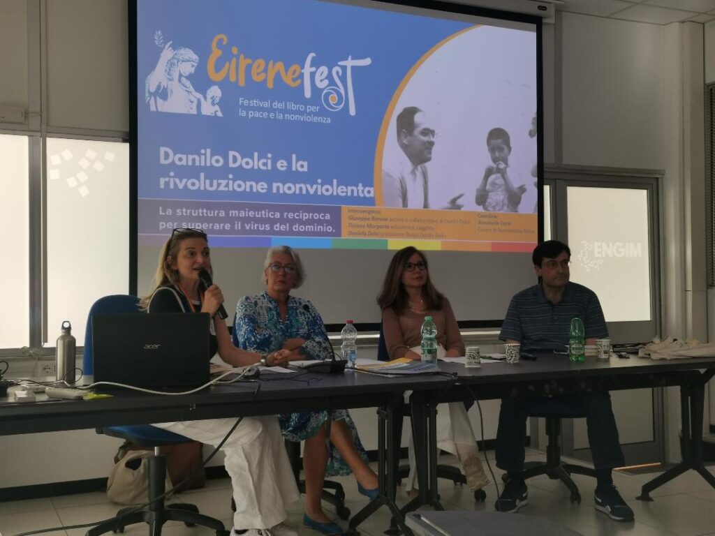 Eirenefest 2024. La maieutica di Danilo Dolci contro il virus del dominio