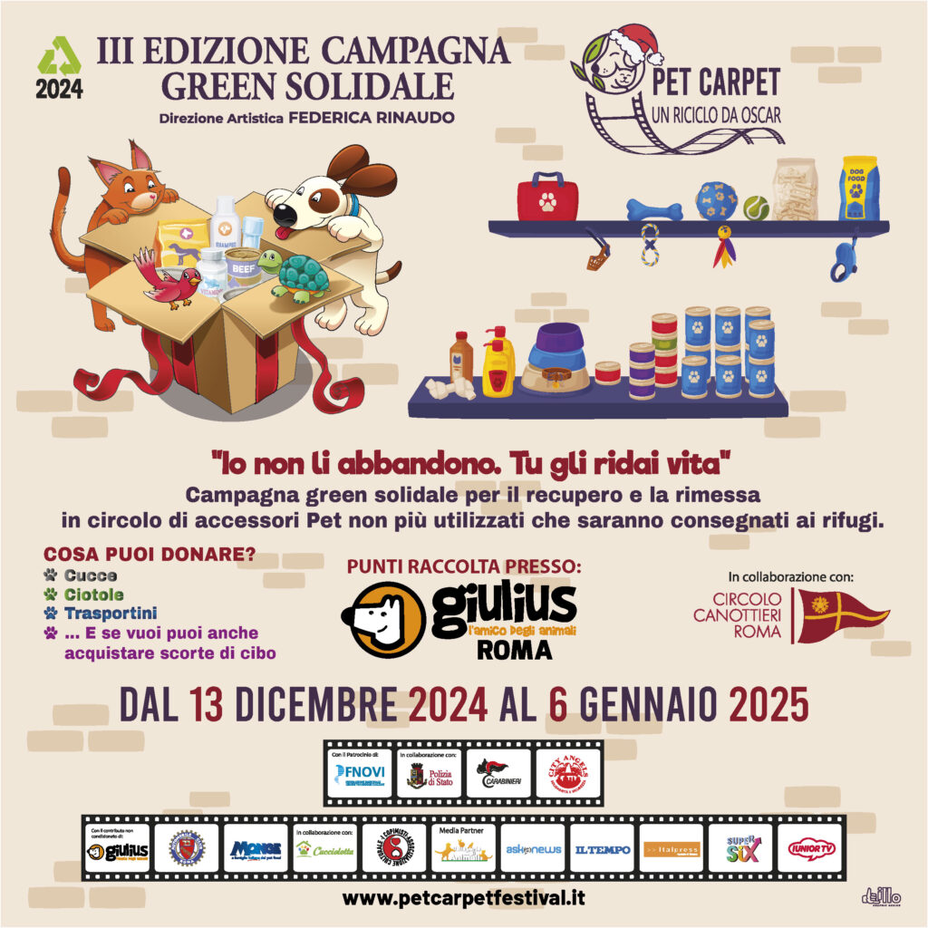 III° campagna green “Pet Carpet. Un riciclo da Oscar”