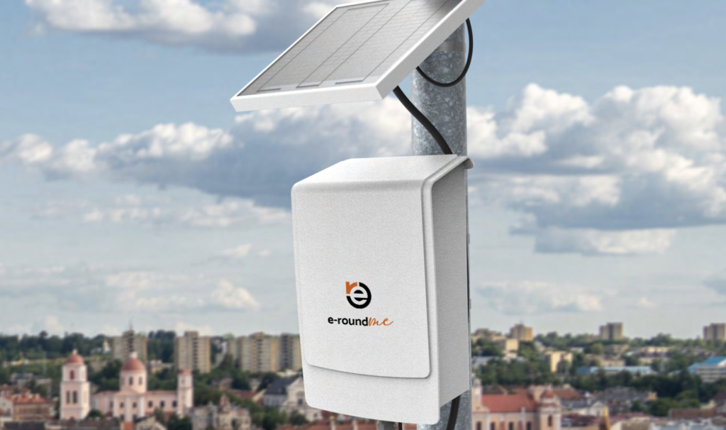 La startup Eroundme lancia  il dispositivo per il monitoraggio ambientale outdoor